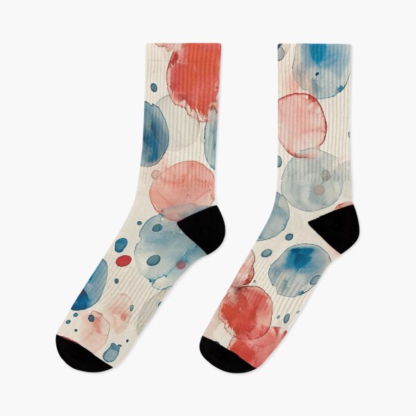 Item preview, Tiled Colorful Bubble Watercolor Pattern designed and sold by dcrc.