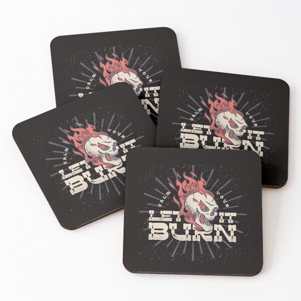 Item preview, Let it burn feeling illustration theme style designed and sold by kiloorartclub.