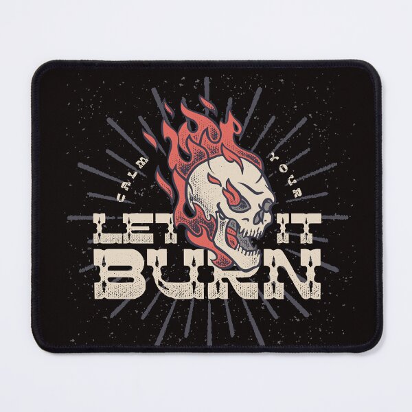 Item preview, Let it burn feeling illustration theme style designed and sold by kiloorartclub.