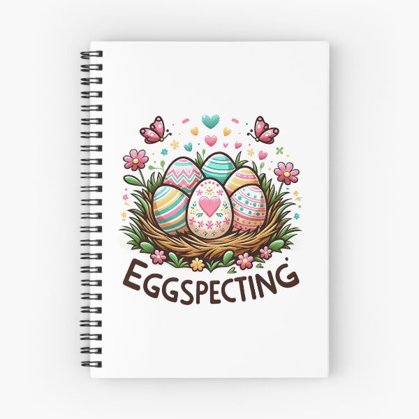 Item preview, Eggspecting - Easter Pregnancy Announcement T-shirt designed and sold by MAPDDesigns.