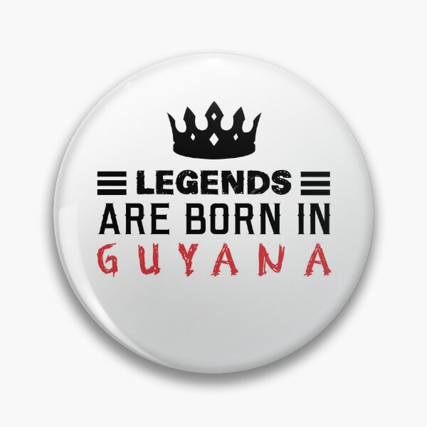 Item preview, Legends are born in Guyana designed and sold by BYNDART.