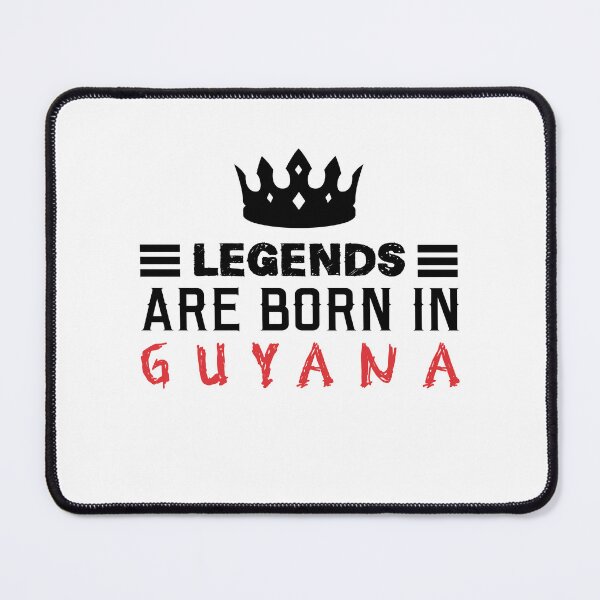 Item preview, Legends are born in Guyana designed and sold by BYNDART.
