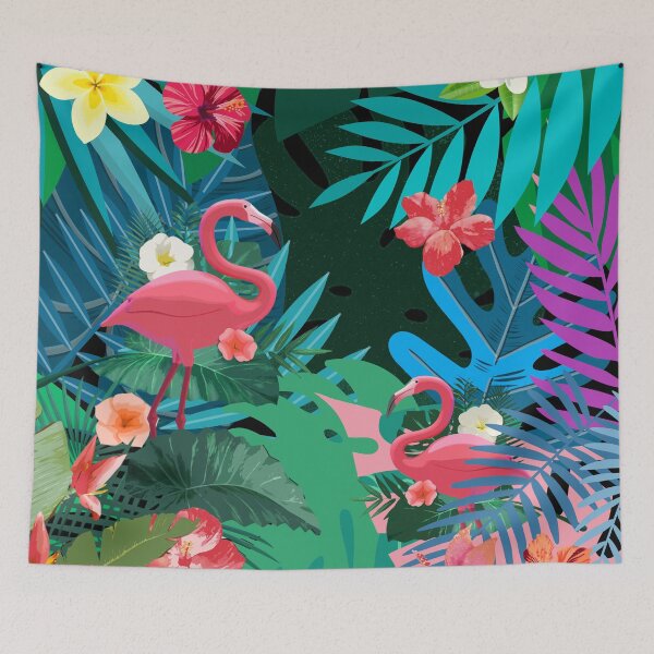 Item preview, Rainforests,flamingos designed and sold by zzzozzo.