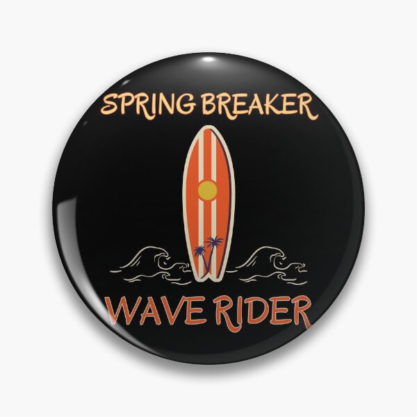 Item preview, Spring breaker wave rider surfing board design  designed and sold by Lulustarfox.