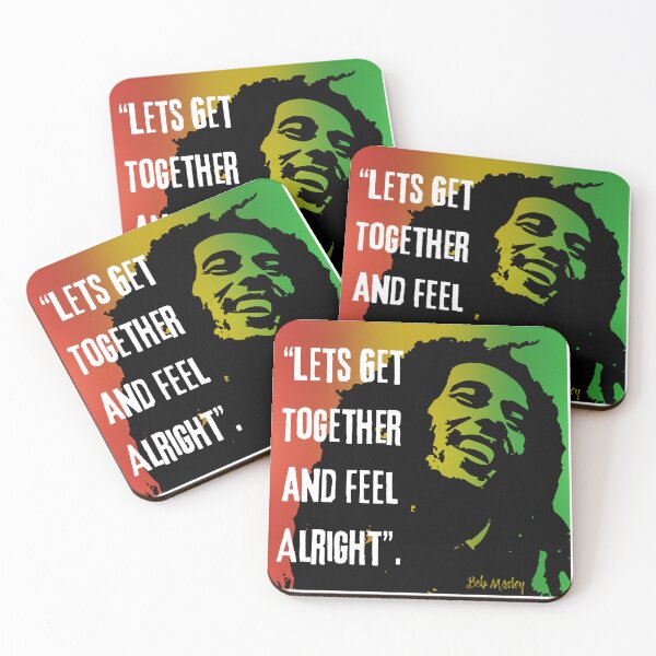 Item preview, Lets Get Together and Feel Alright designed and sold by theflandonian.