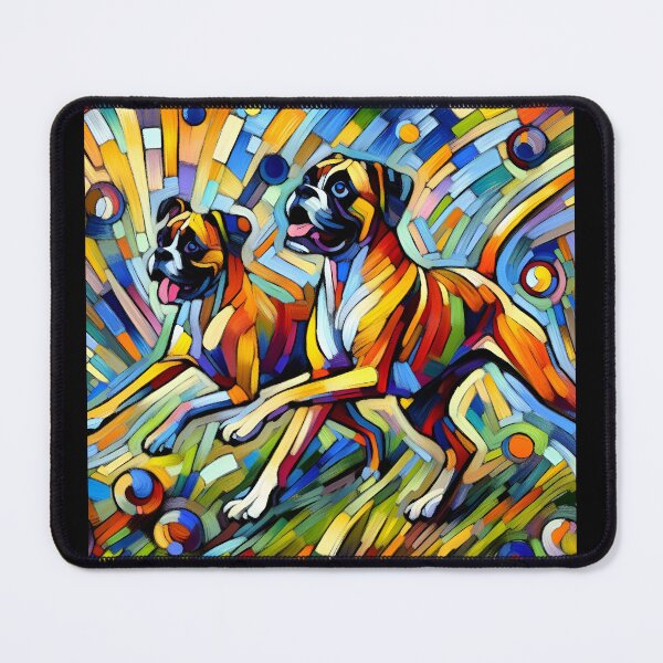 Item preview, Whimsical Boxer Delight designed and sold by PawspectCreate.