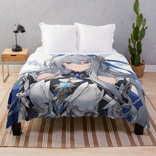 Item preview, Silver Armor Fantasy Anime Girl designed and sold by bubblegoth.