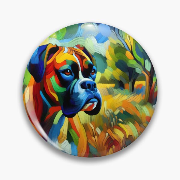 Artikelvorschau, Abstract Artistry with Boxers entworfen und verkauft von PawspectCreate.