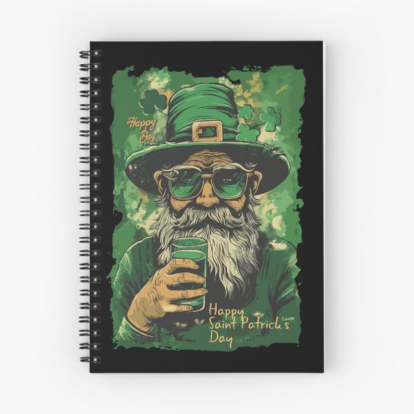 Item preview, Saint Patrick's Day / Happy Saint Patrick's Day Print designed and sold by Thehatinthecat.