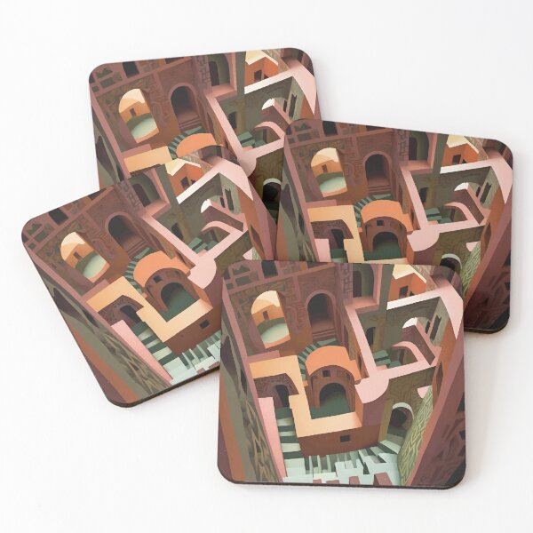 Item preview, Abstract maze style architecture. designed and sold by maulbang.