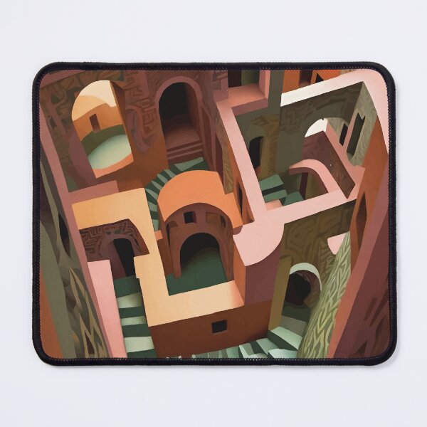 Item preview, Abstract maze style architecture. designed and sold by maulbang.