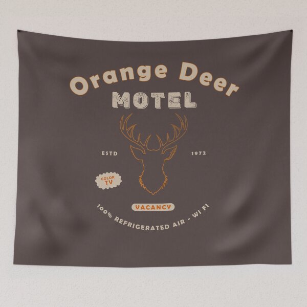 Item preview, ORANGE DEER Motel designed and sold by never-still.