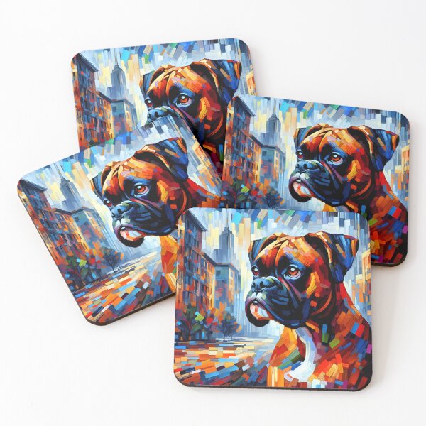 Item preview, Boxer Dog Magic designed and sold by PawspectCreate.