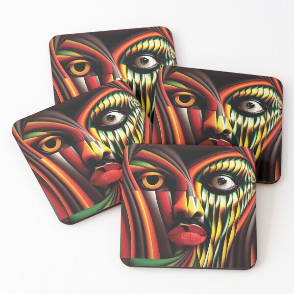 Item preview, Multi-dimensional woman abstract. designed and sold by maulbang.