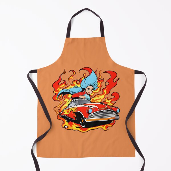 Item preview, Cute Anime Fire Girl designed and sold by TheArtOfPat.