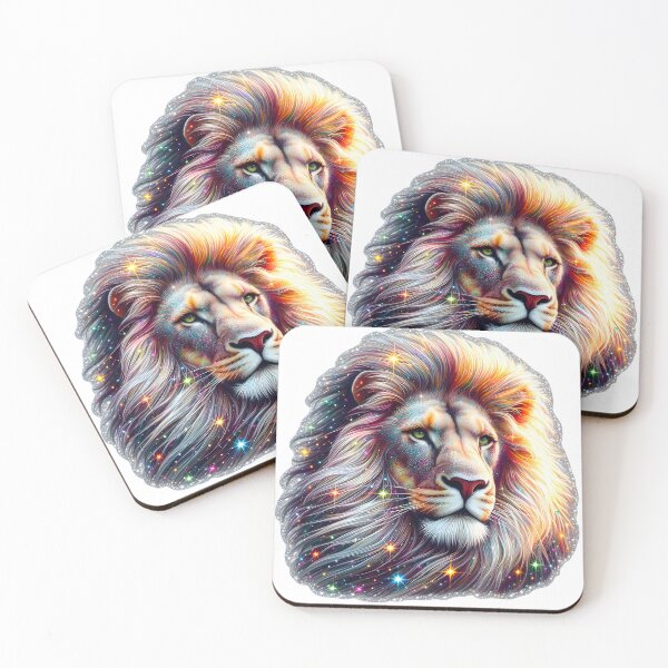 Item preview, Diamond Mane: Majestic Lion designed and sold by AI-Only Creations.