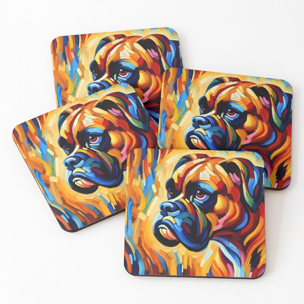 Item preview, Coasters (Set of 4) designed and sold by PawspectCreate.