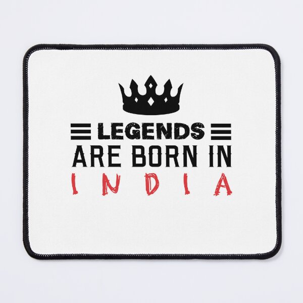 Item preview, Legends are born in India designed and sold by BYNDART.