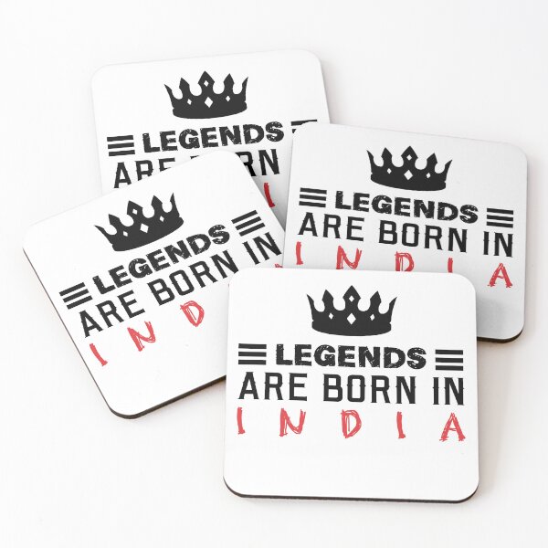 Item preview, Legends are born in India designed and sold by BYNDART.