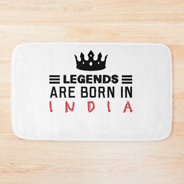 Item preview, Legends are born in India designed and sold by BYNDART.