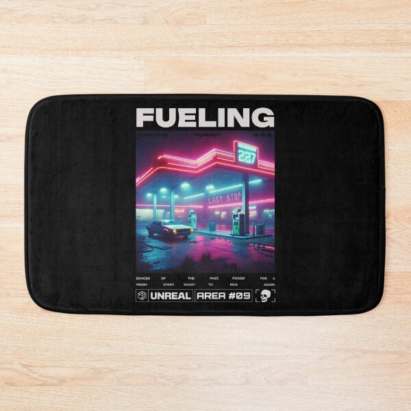 Item preview, Streetwear synth car gas station designed and sold by Mlaniel.