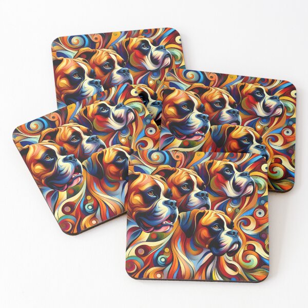 Item preview, Fauvist Flair for Dog Lovers designed and sold by PawspectCreate.