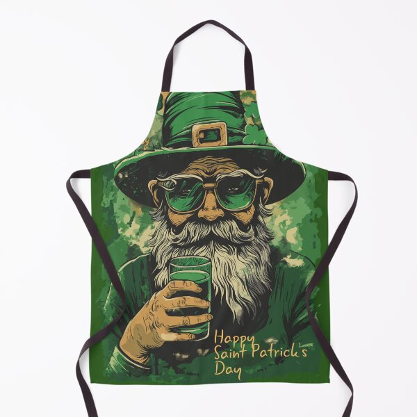 Item preview, Saint Patrick's Day / Happy Saint Patrick's Day Print designed and sold by Thehatinthecat.
