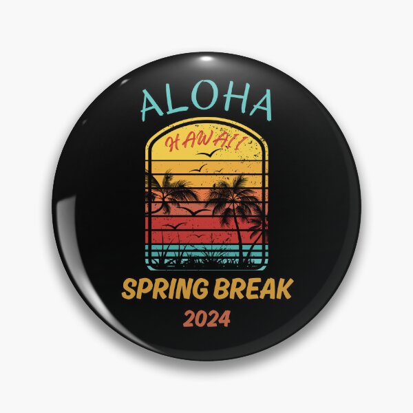 Item preview, Aloha hawaii spring break 2024 designed and sold by Lulustarfox.