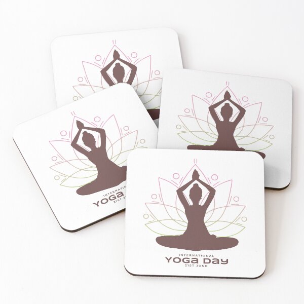 Item preview, Yoga Serenity: Celebrating Yoga Day designed and sold by PG Shop Art.