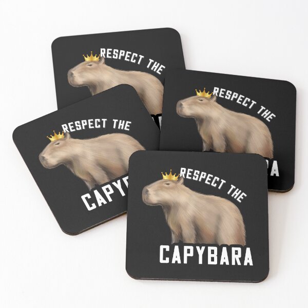 Item preview, Respect The Capybara designed and sold by EmiAndMike.