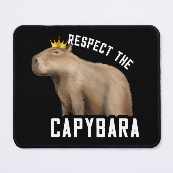 Item preview, Respect The Capybara designed and sold by EmiAndMike.