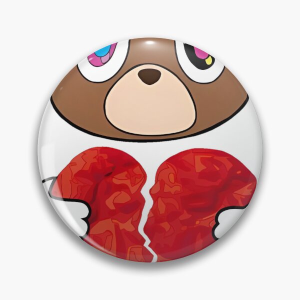 Item preview, Kanye West Graduation Bear Sticker designed and sold by RUKKAI.