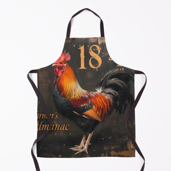 Item preview, 1846 Vintage Rooster Almanac - Rustic Farmhouse Art designed and sold by David Balzen.