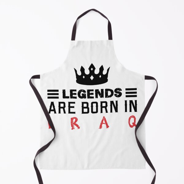 Item preview, Legends are born in Iraq designed and sold by BYNDART.