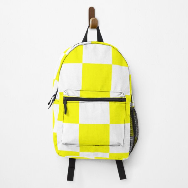 Item preview, Large Checkered - White and Yellow designed and sold by JustPatterns2.