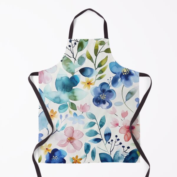 Item preview, Tiled Watercolor Plants Pattern designed and sold by dcrc.