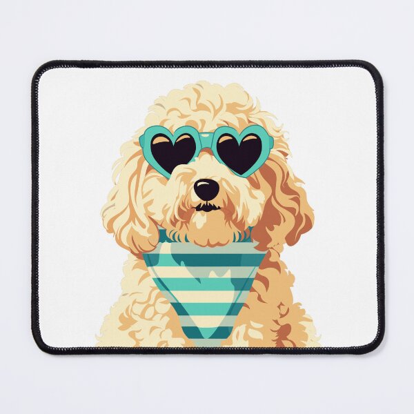 Item preview, GoldenDoodle On Holiday designed and sold by RetroPrints.