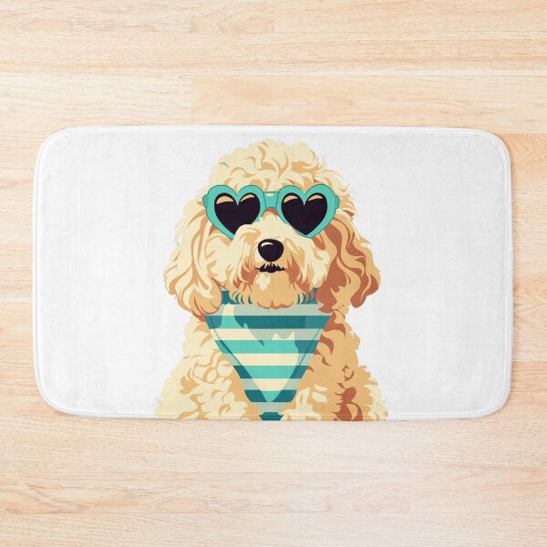 Item preview, GoldenDoodle On Holiday designed and sold by RetroPrints.