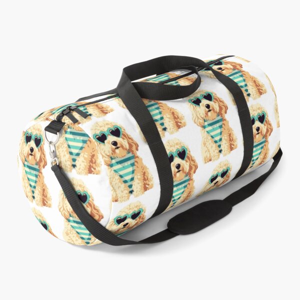 Item preview, GoldenDoodle On Holiday designed and sold by RetroPrints.