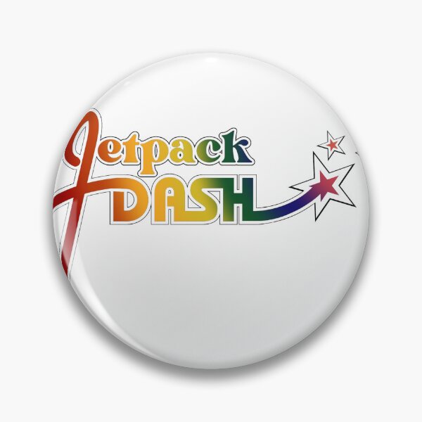 Artikelvorschau, Jetpack Dash – von Videospielen inspiriertes Design entworfen und verkauft von NoticePrint.