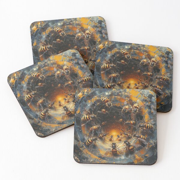 Item preview, Wasp Kaleidoscope Swarm designed and sold by GrinGalore.