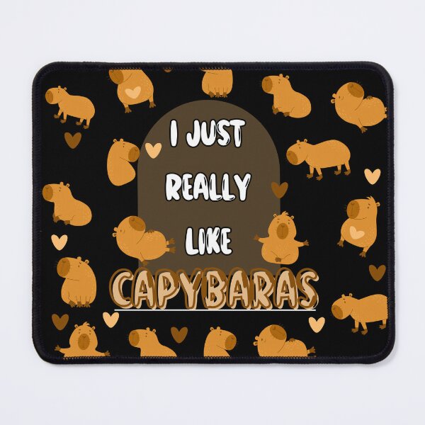 Item preview, I Just Really Like Capybaras designed and sold by EmiAndMike.