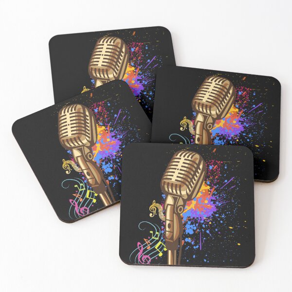 Item preview, retro style (Microphone) music designed and sold by supriyo-art.