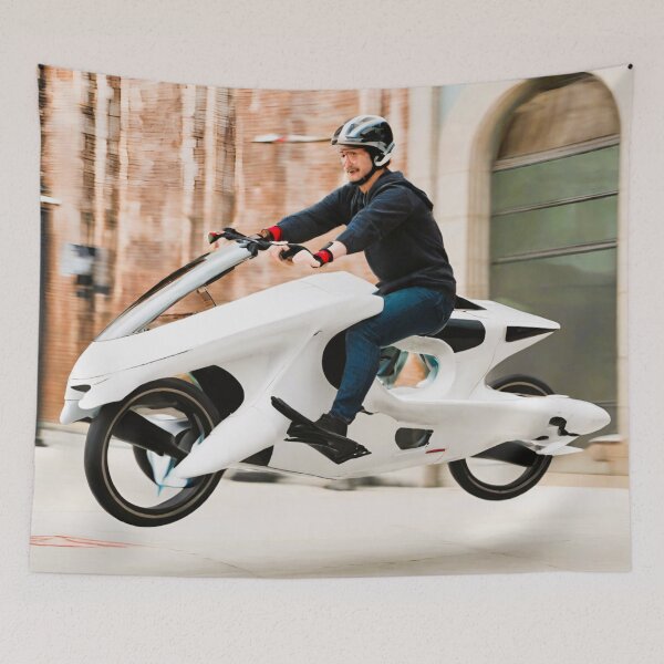 Item preview, motorcycle individual steering wheel turbo propeller designed and sold by janjacbu.