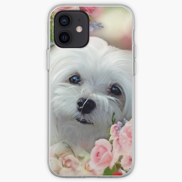 Snowdrop the Maltese - The Face that Melts my Heart iPhone Soft Case