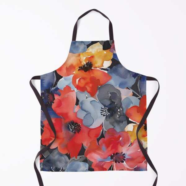 Item preview, Tiled Watercolor Abstract Flowers Pattern designed and sold by dcrc.