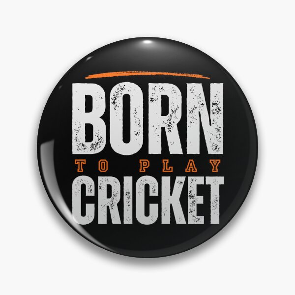 Item preview, Born to play Cricket designed and sold by TheGreenGoat.