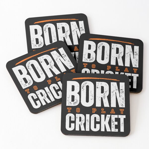 Item preview, Born to play Cricket designed and sold by TheGreenGoat.