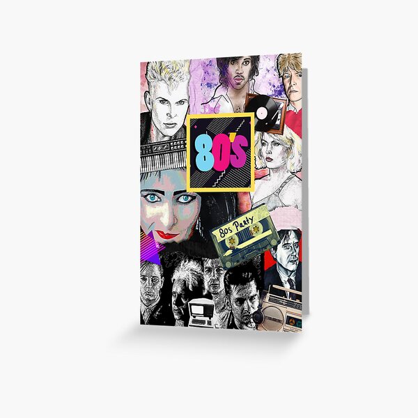 Item preview, 80s new wave music theme designed and sold by squeakiebowie.