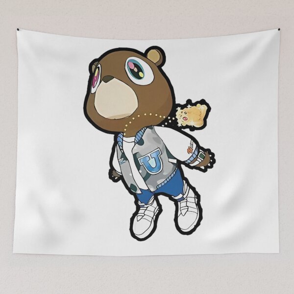 Item preview, Kanye West Graduation Bear designed and sold by RUKKAI.